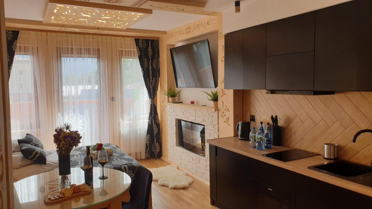 Villa Fortuna - Regionalne Apartamenty & Spa - Sauna, Grill, Jacuzzi Z Widokiem Na Tatry Zakopane Buitenkant foto