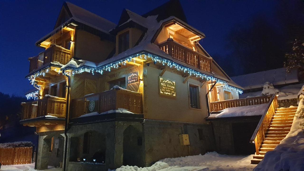 Villa Fortuna - Regionalne Apartamenty & Spa - Sauna, Grill, Jacuzzi Z Widokiem Na Tatry Zakopane Buitenkant foto